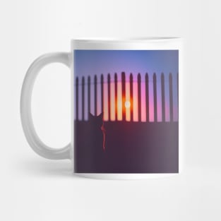 Black Cat Silhouette Mug